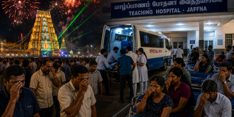 பண்டத்தரிப்பு பிரான்பற்று முருகன் ஆலயத் திருவிழாவில் கண் பாதிப்புக்குள்ளானோரின் எண்ணிக்கை சடுதியாக அதிகரிப்பு!