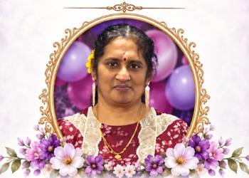 வான்மதி ருச்சந்திரம் அவர்களின் 31ஆம் நாள் நினைவஞ்சலியும் நன்றி நவிலும் நிகழ்வும்